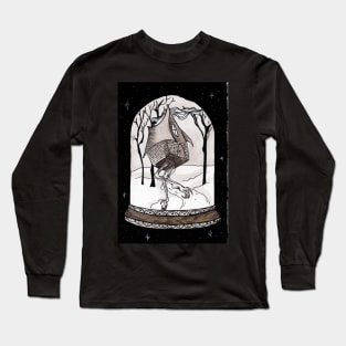 Baba YAga's cabin Long Sleeve T-Shirt